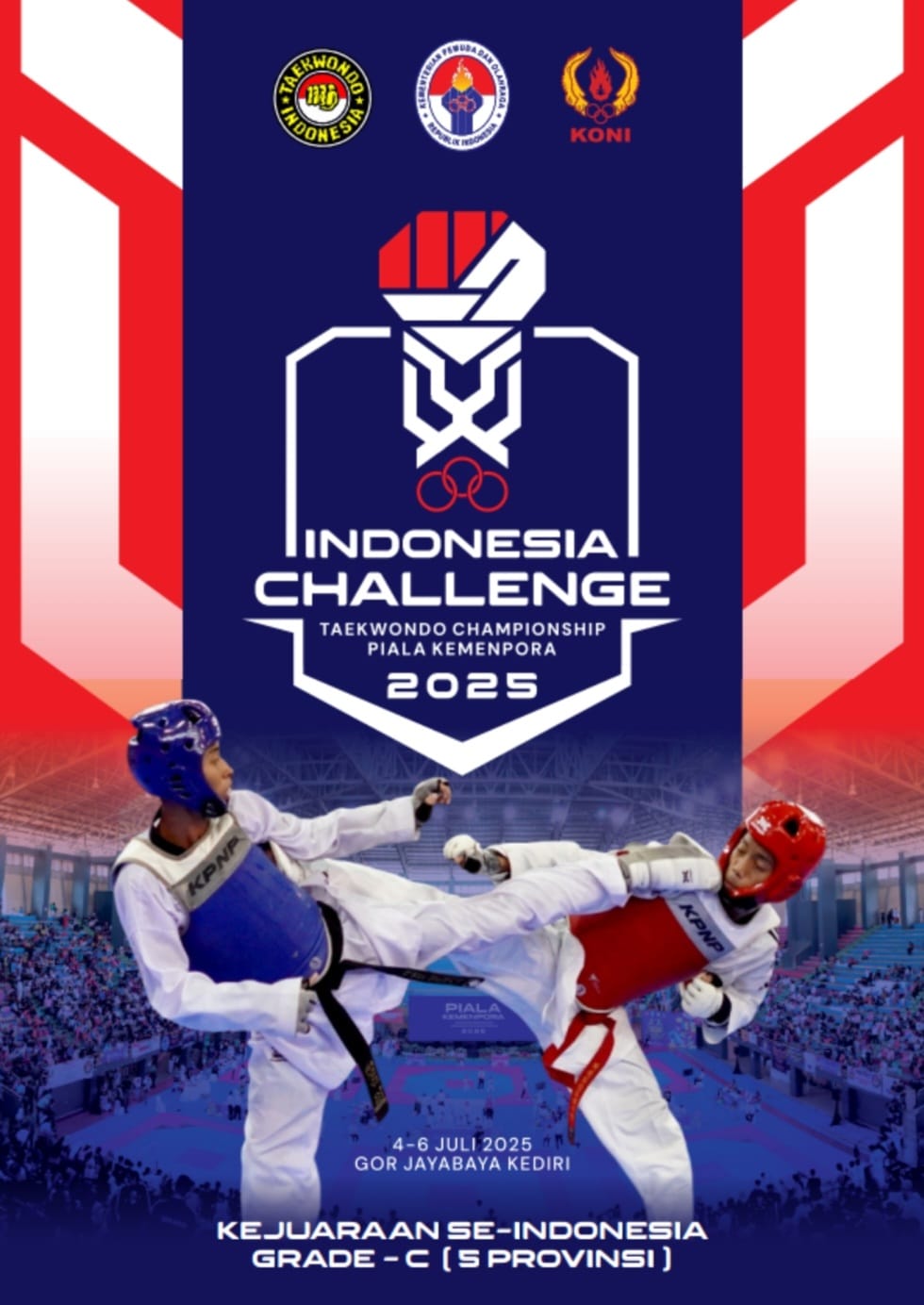 Ajang Pertarungan Prestasi Taekwondo di Tanah Air Event Taekwondo Indonesia
