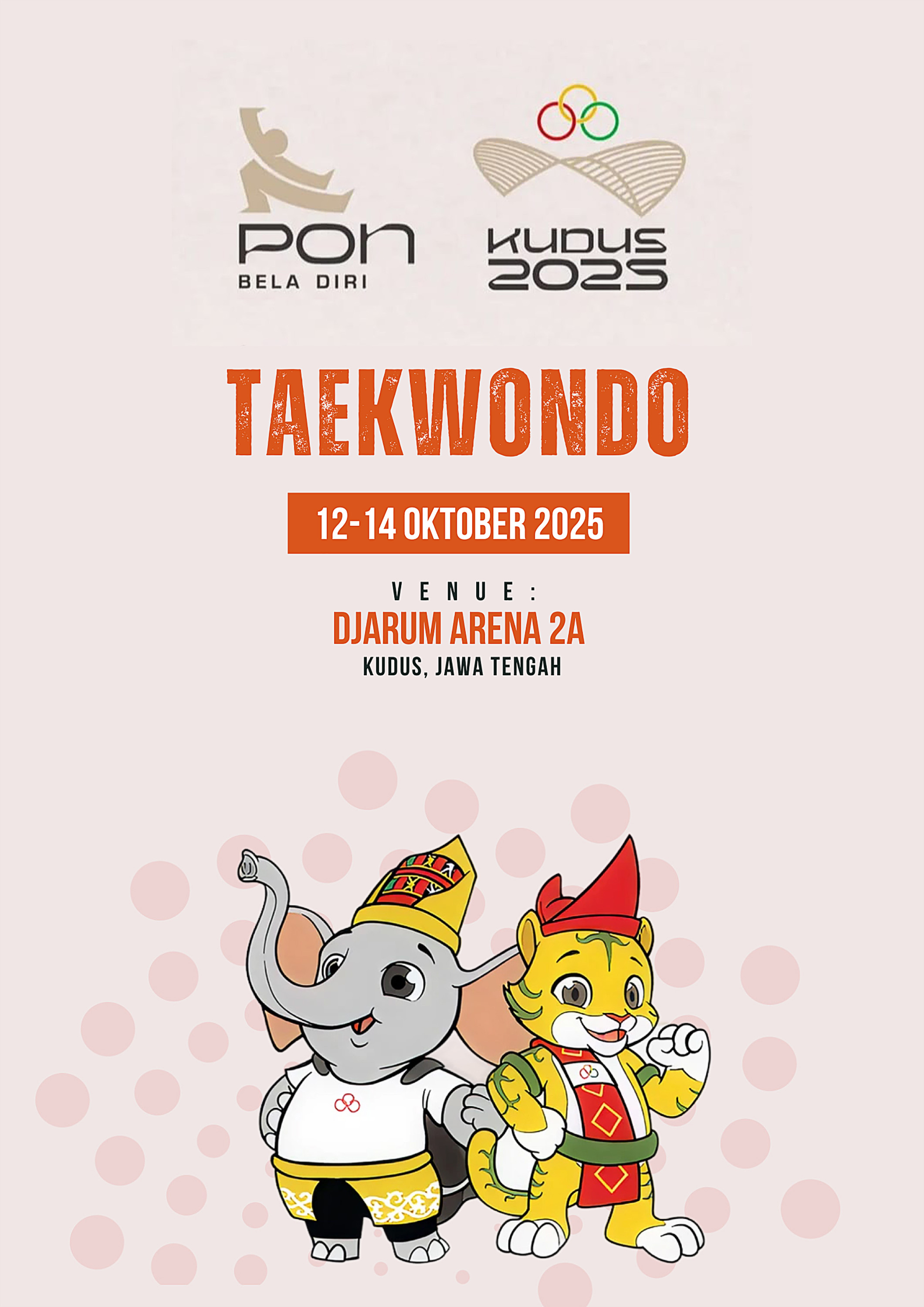 PON BELA DIRI II TAEKWONDO 2025 PON BELA DIRI II 2025