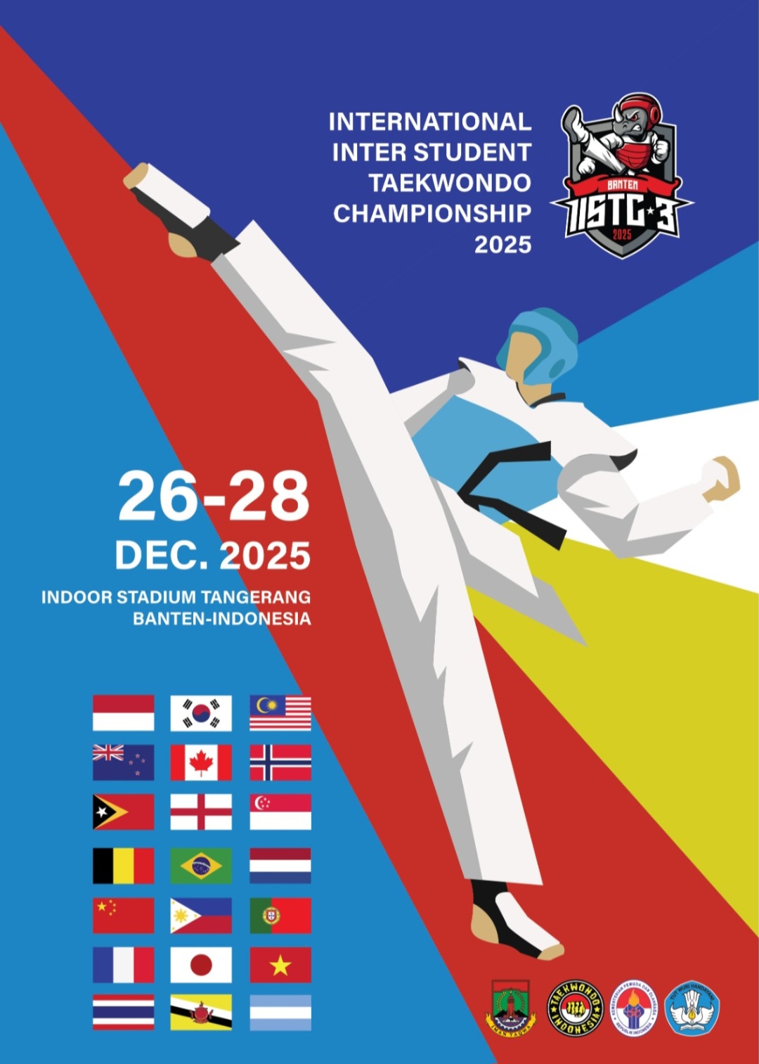 IISTC 3 ~ 2025 [International Inter Student Taekwondo Championship 3]  Indonesia Inter Student