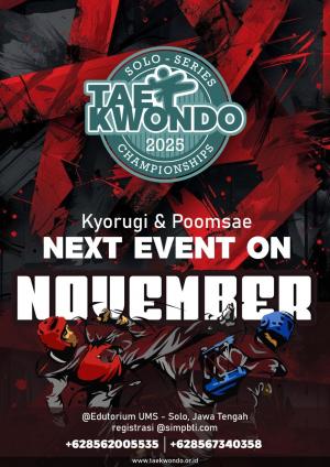 Kejuaraan PBTI ~ SOLO SERIES Taekwondo Championship 2025 PBTI - Solo Series 2025