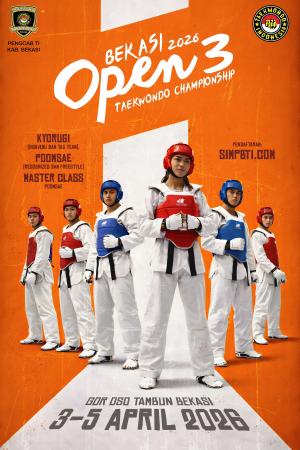 Kejuaraan BEKASI OPEN III 2026 ~ Grade C 03 sd 05 April 2026 PENGKAB TI BEKASI